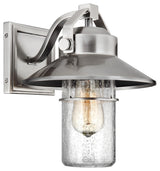 Boynton 1-Light Lantern, Painted Brushed Steel