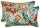 Botanical Glow Tiger Lily Rectangular Pillows, Set of 2, 18.5"x11.5"x5"