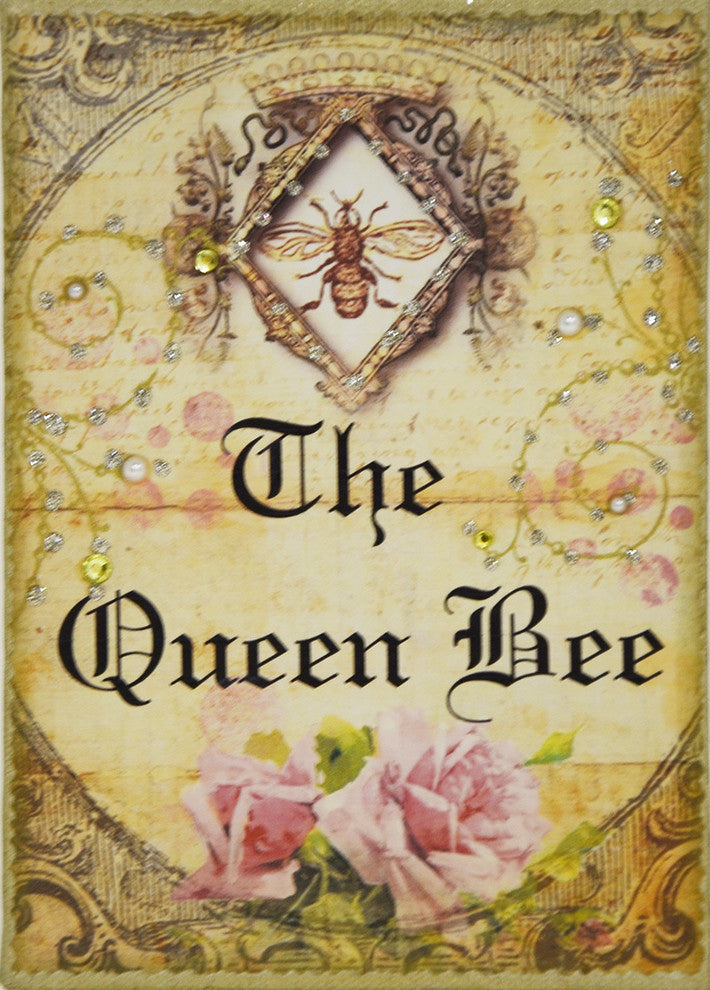 Paisley Mini Canvas, The Queen Bee