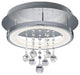 Dorian LED Ceiling Light, Chrome