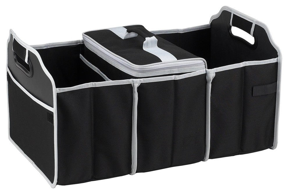 Collapsible Trunk Oganizer And Cooler, Black