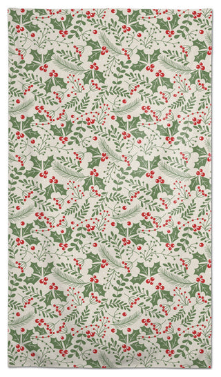 Holly Pattern 5 58x102 Tablecloth