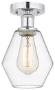 Innovations 616-1F-PC-G652-6 Cindyrella 1 Light Semi-Flush Mount Polished Chrome