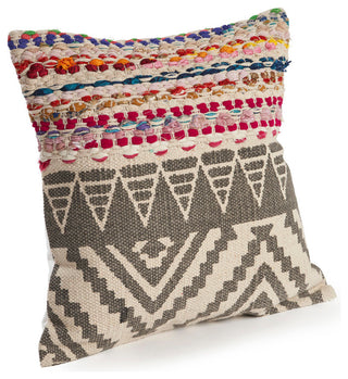 Boho Geometric Throw Pillow