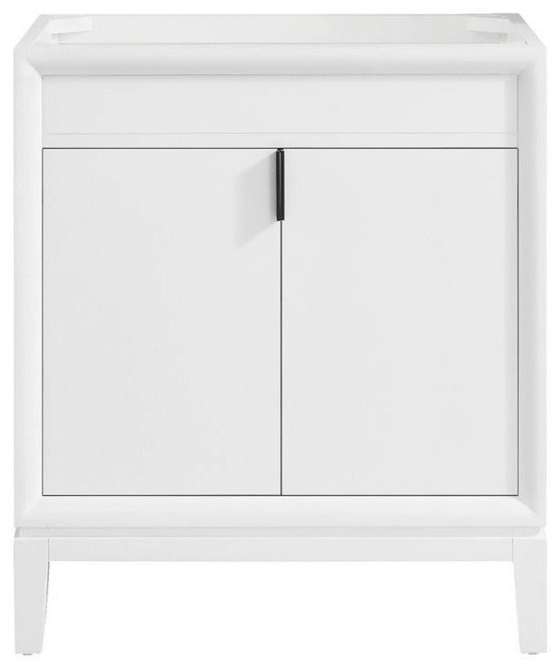 Avanity Emma 30" Vanity Only, Dove Gray, White