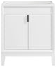 Avanity Emma 30" Vanity Only, Dove Gray, White