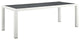 Stance 90.5" Outdoor Patio Aluminum Dining Table