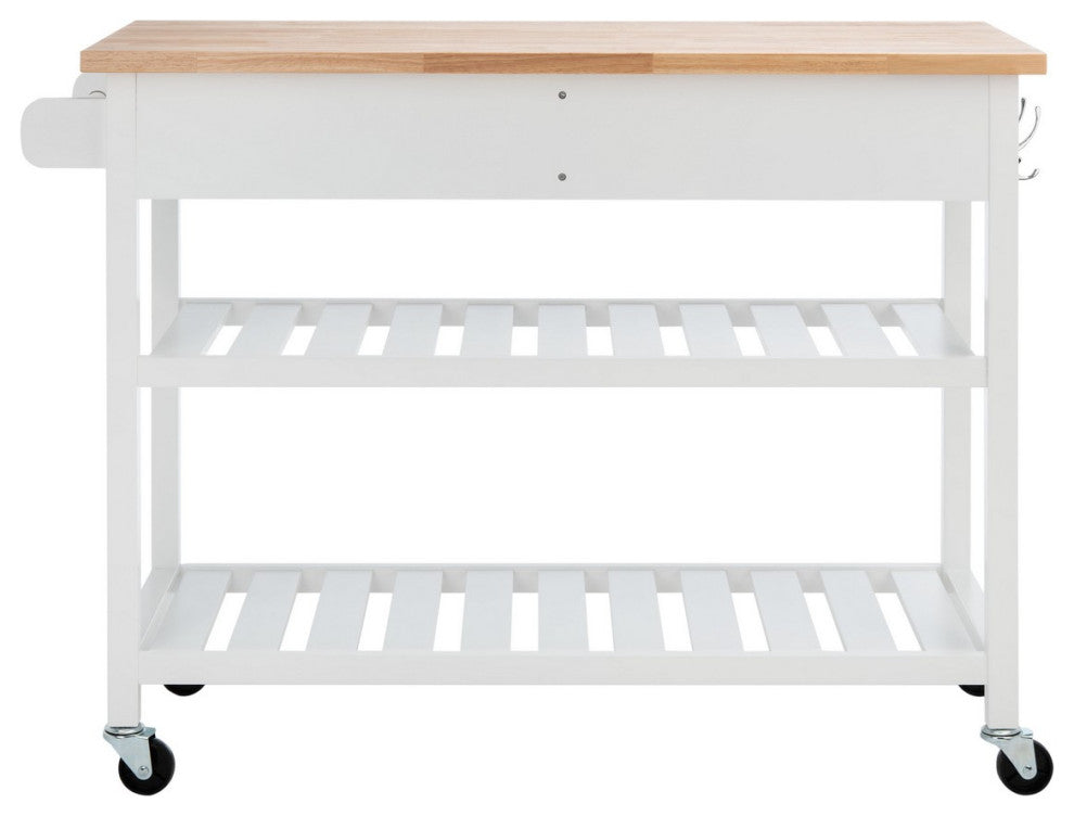 Safavieh Kiko 2 Drawer 2 Shelf Kitchen Cart