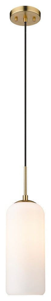 Zlite 732P17-HBR 1-Light Pendant, Matte Opal