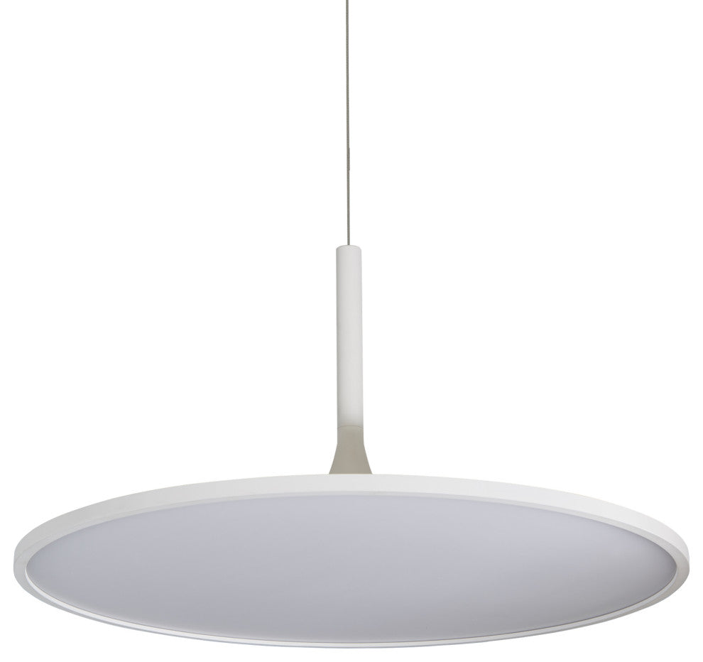 Salm Adjustable LED Chandelier, White