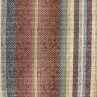 Plutus Multi-Color Lanes Stripe Luxury Throw Pillow, 12"x20"