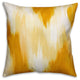 Yellow Abstract Pillow 18x18 Spun Poly Pillow
