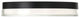 Dot 15" LED Round Flush Mount 3000K, Black
