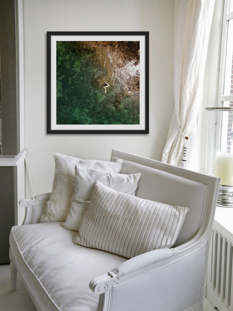 "Taking A Break" Framed Print by Karolis Janulis