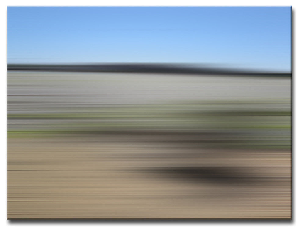 Ready2HangArt ''Blur Stripes XX'' Canvas Wall Art, 20 in. Highx30 in. Wide