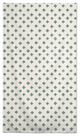 Swiss Cross Pattern Green 58 x 102 Outdoor Tablecloth