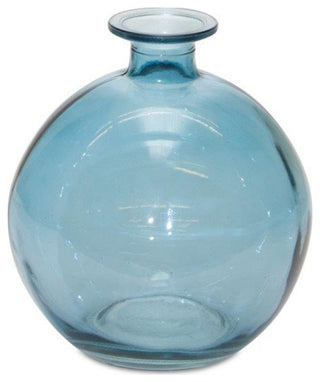 Vase Set of 2, 5.5"H Glass