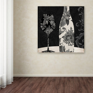 Color Bakery 'Vin Elegant I' Canvas Art, 14"x14"
