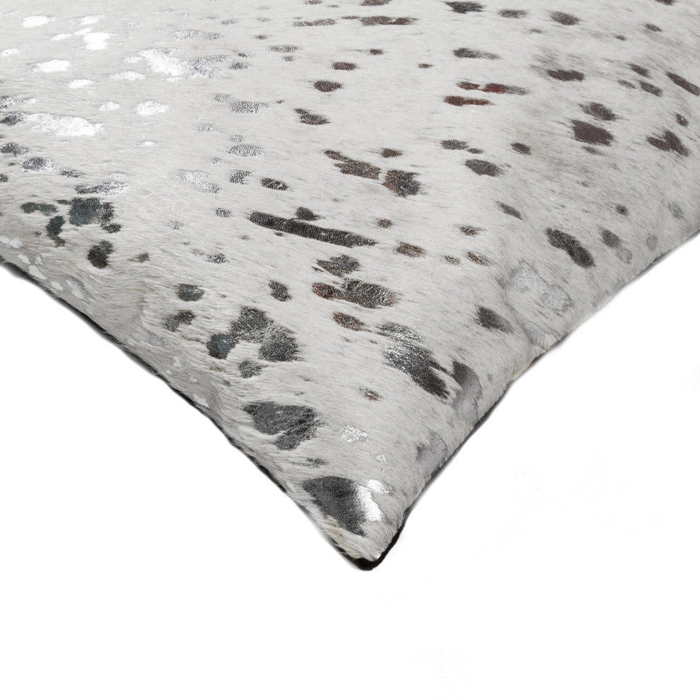Natural Home Decor Torino Scotland Cowhide Pillow, 2-Piece