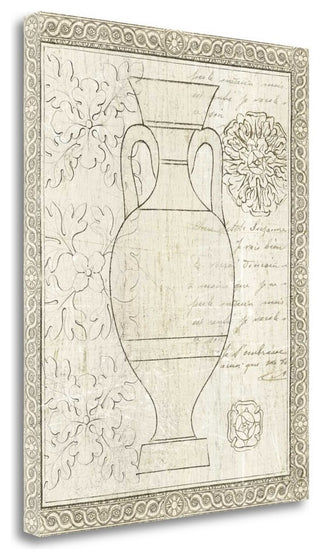 "Restoration Period Urn II" By Wild Apple Portfolio, Gallery Wrap Canvas