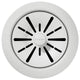 LKPDQD1WH Elkay Quartz Perfect Drain 3-1/2" Polymer Disposer Flange, White