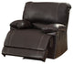 Cadoret Recliner Chair, Dark Brown Leather