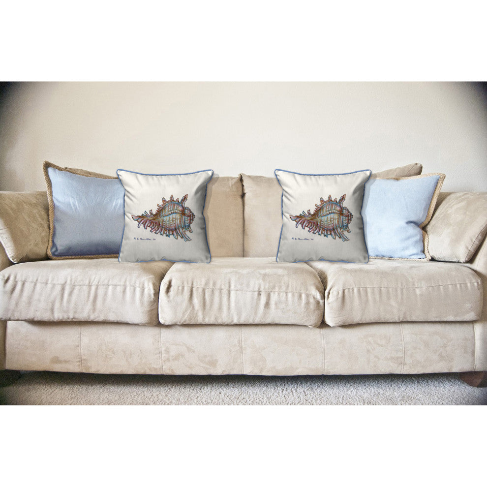 Conch Large Indoor/Outdoor Pillow 18x18