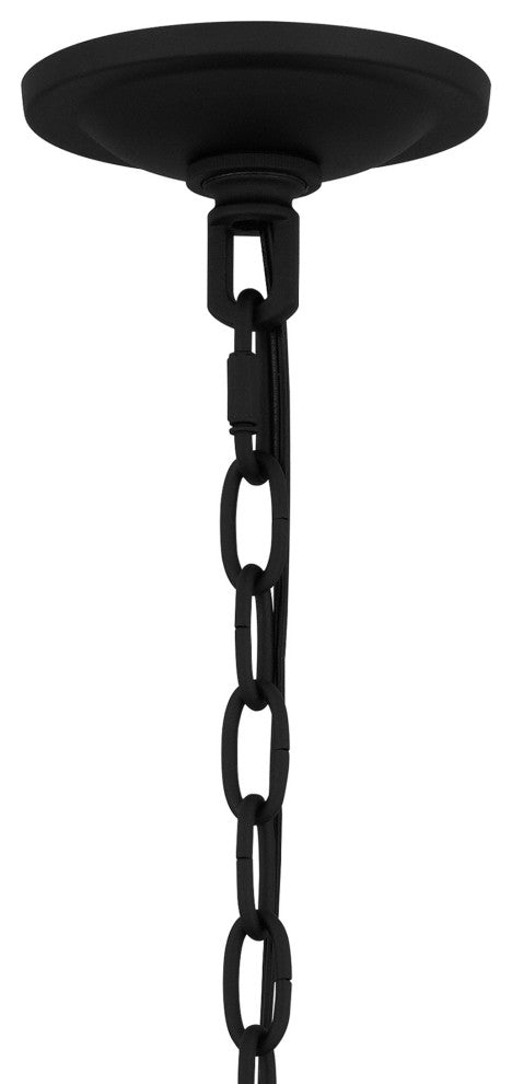 Quoizel BMS3520 Blacksmith 4 Light 20"W Multi Light Pendant - Earth Black