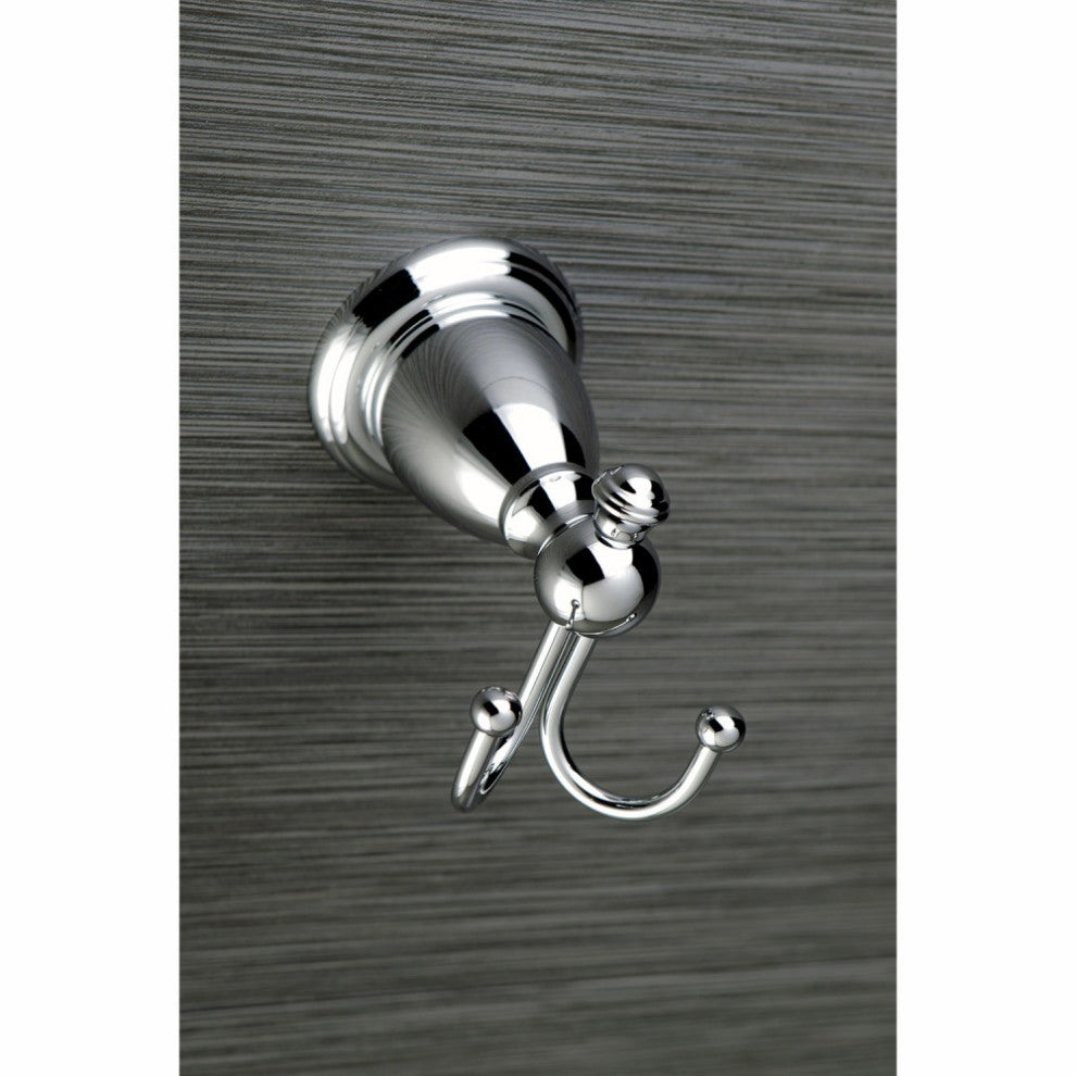 Kingston Brass Robe Hook, Polished Chrome