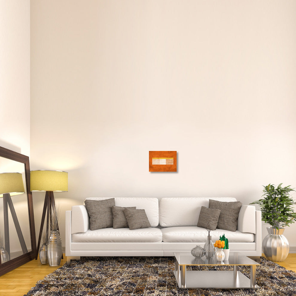 "Orange Paper 3" Fine Art Print