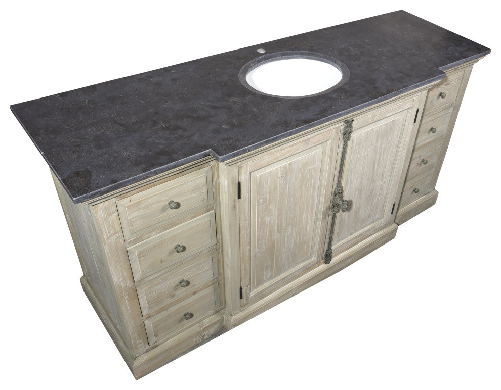 71" Reclaimed Pine Single Bath Vanity