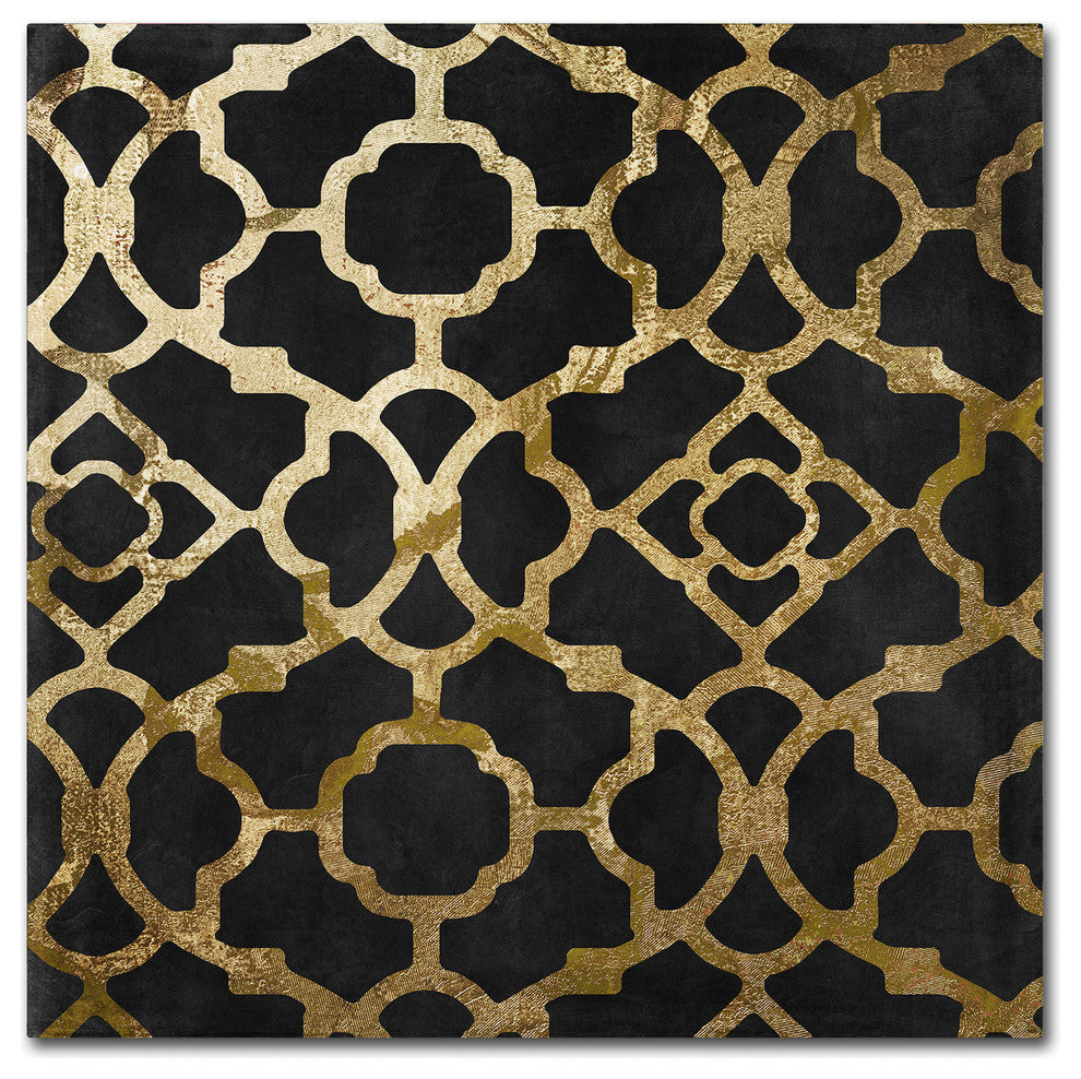 Color Bakery 'Moroccan Gold IV' Canvas Art, 24x24