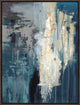 From the Night, 25.25"x33.25", Espresso Natural Wood Gallery Floater