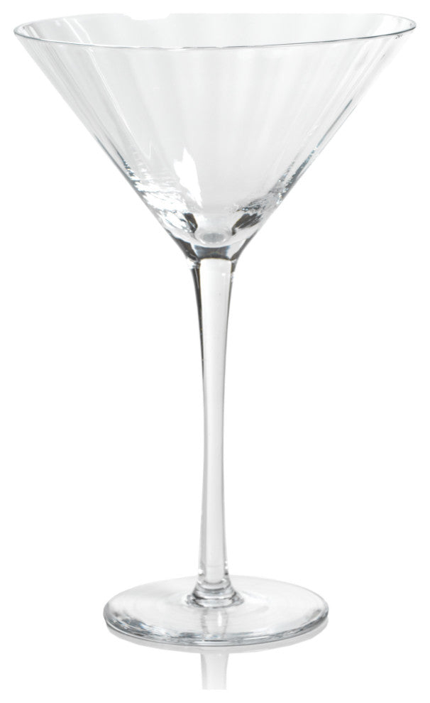 Malden Optic Martini Glasses, Set of 4, Clear