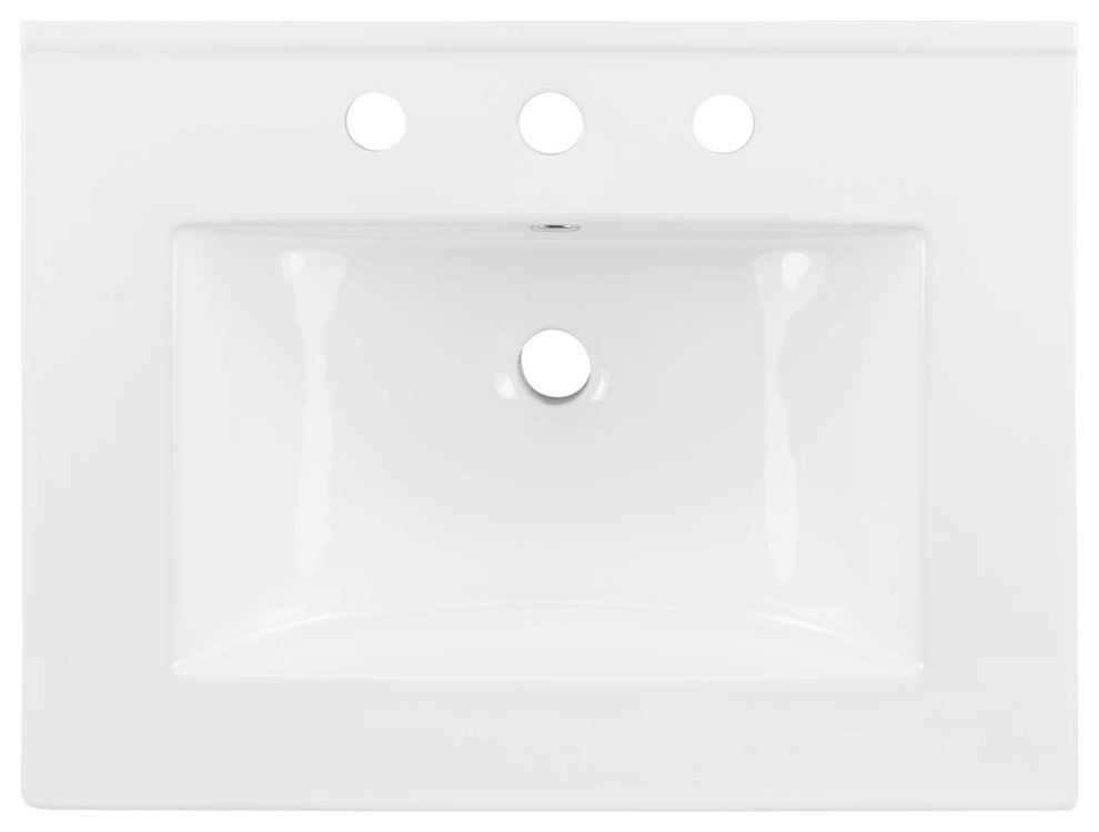 Maybelle 24" Bathroom Vanity, Navy White