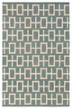 Freya Frida Area Rug, Green, 5'x8'