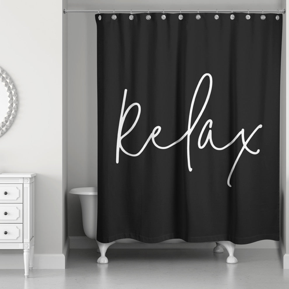 Relax 1 71x74 Shower Curtain