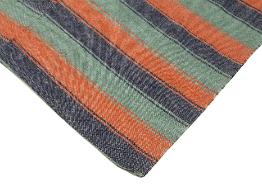 Rug N Carpet - Hand-knotted Oriental 6' 0'' x 10' 11'' Tribal Wool Kilim Rug