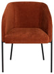 Estella Terracotta Fabric Dining Chair