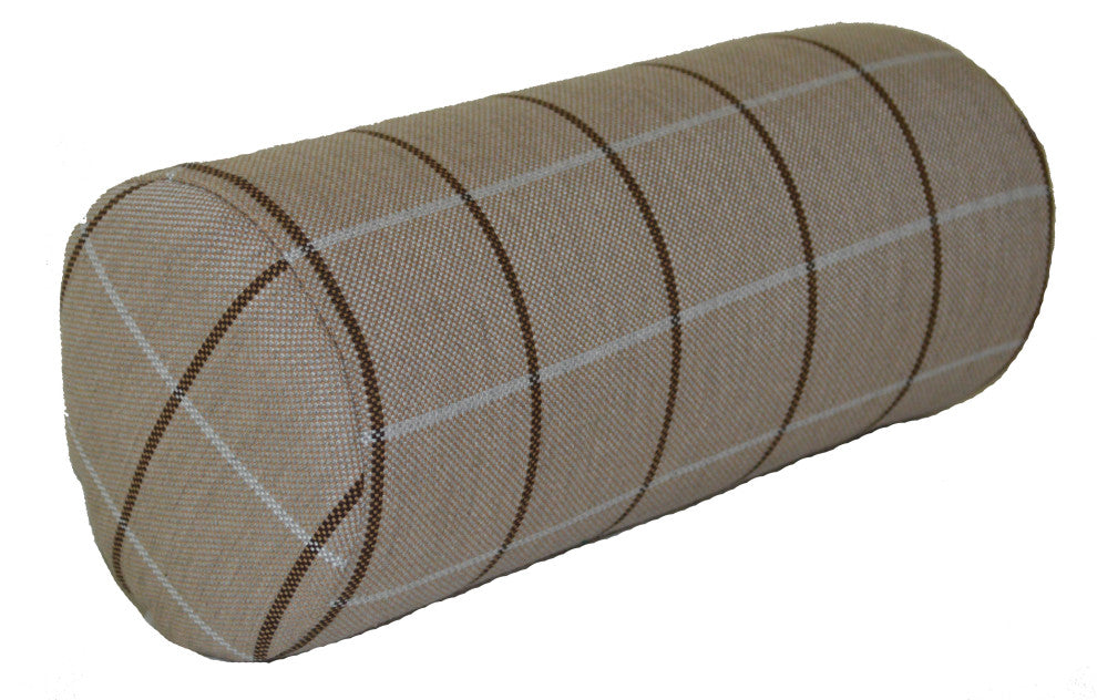 Bolster Pillows, Cottage Tan, 7" X 18"