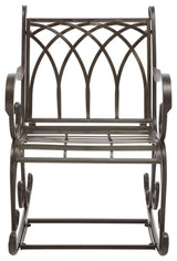 Safavieh Medrano Rocking Chair, Rustic Brown