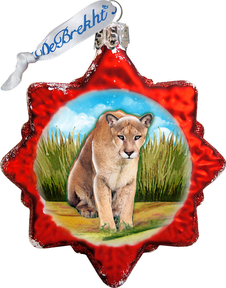 Big Cats, Set of 3 Ornaments