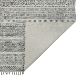 DUNE Alliya Area Rug, Gray, 7'6" x 10', Geometric
