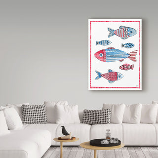 Melissa Averinos 'Coastal Americana I' Canvas Art