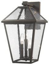 Z-Lite 579B Talbot 3 Light 18" Tall Marine Grade Outdoor Wall - Rubbed Bronze