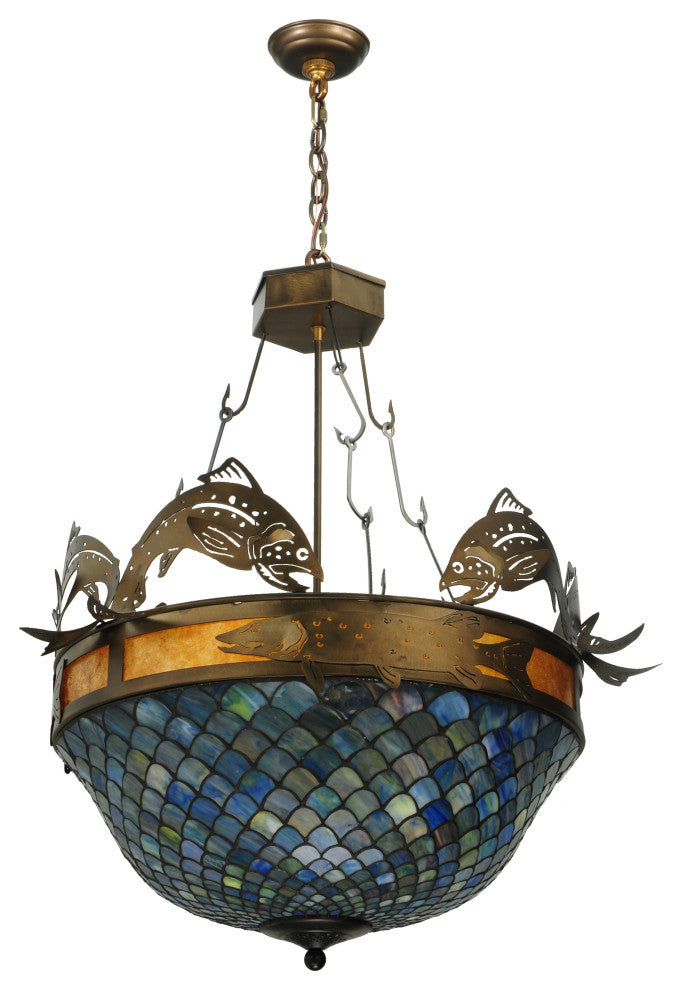 30W Catch of the Day Fishscale Inverted Pendant
