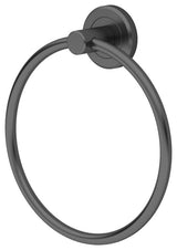 Latitude II Towel Ring, Matte Black