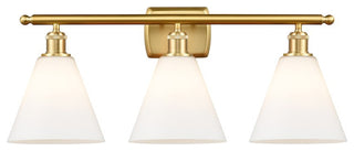 INNOVATIONS LIGHTING 516-3W-SG-GBC-81-LED Ballston Cone Bath Vanity Light