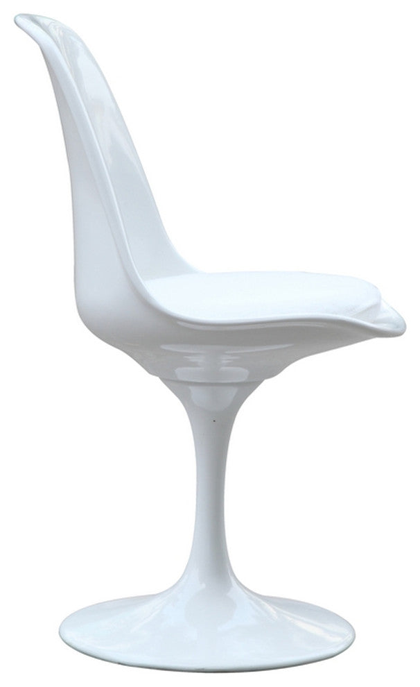 Modern Classics Flower Side Chair, White