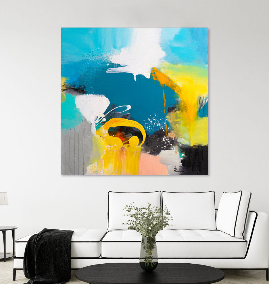 Sealife - 54 x 54 by Ira Ivanova